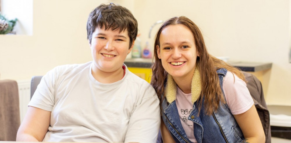 Naomi volunteering on a CHICKS break in 2019